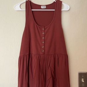 Orange Babydoll Tanktop